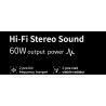 MIFA A90 - Bluetooth-Lautsprecher - mit Klasse-D-Verstärker - wasserdicht - 60W