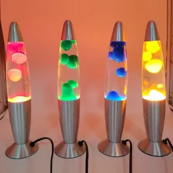 Volcano / lava nattlys - LED lampe