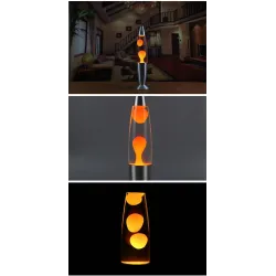 Volcano / lava nattlys - LED lampe