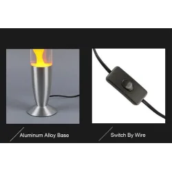 Volcano / lava nattlampa - LED-lampa