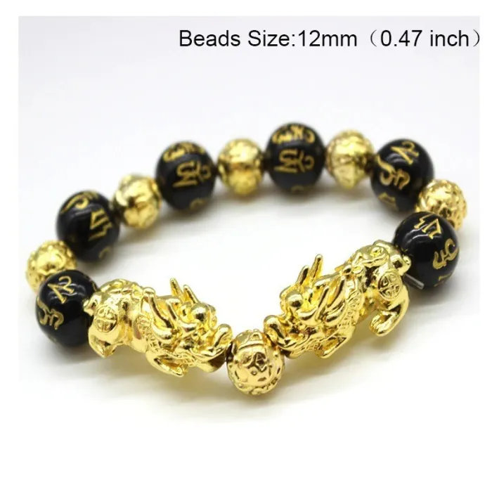 PulseraPulsera Feng Shui - con cuentas de piedra - unisex