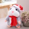 Joulupuhuva hamsteri - pehmolelu