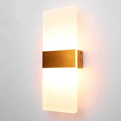 6W - 12W - akrylowy kinkiet LEDKinkiety