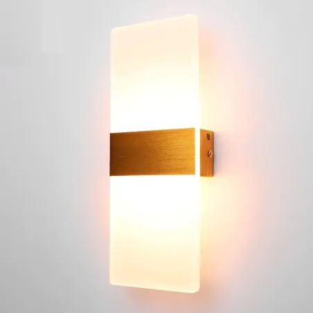 6W - 12W - Lâmpada de parede de acrílico LED