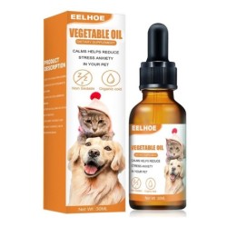 CuidadoGotas de aceite esencial calmante - para perros / gatos / mascotas