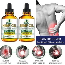 Olio di canapa biologico - artrite reumatoide - sollievo dal dolore muscolare - olio da massaggio