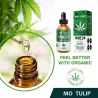 2000 mg MO TULIP - ekologisk örtfröolja - smärtlindring - stress - ångest - massageolja