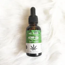 2000 mg MO TULIP - ekologisk örtfröolja - smärtlindring - stress - ångest - massageolja