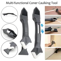 Grattoir à mastic silicone - démoulage - outil 5 en 1