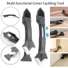 Grattoir à mastic silicone - démoulage - outil 5 en 1