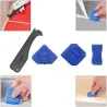 Grattoir à mastic silicone - démoulage - outil 5 en 1