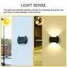 Solar hagelys - LED vegglampe - vanntett