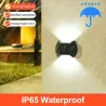 Solar hagelys - LED vegglampe - vanntett
