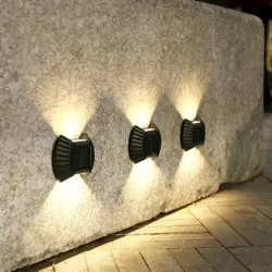 Solar hagelys - LED vegglampe - vanntett