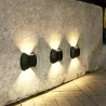 Lampe de jardin solaire - Applique LED - étanche