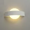 Modern LED wall lamp - square / round - 4WWall lights