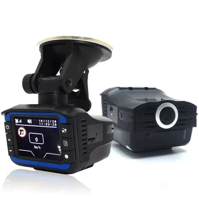 2 i 1 - anti laser - bilradar detektor - G-sensor - DVR kamera opptaker - HD 720P