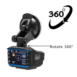 2 i 1 - anti laser - bil radar detektor - G-sensor - DVR kamera optager - HD 720P