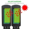 Solar street light - double-headed lamp - PIR motion sensor - waterproof - 200 COB - 3000mAhStreet lighting