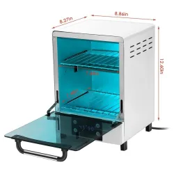 HumidificadoresEsterilizador con ozono-temperatura constante - Función UV - Desinfección bacteriana 99% - 12L