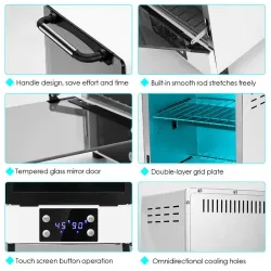 Sterilizer with ozone constant-temperature - UV function - 99% bacterial disinfection - 12LHumidifiers