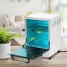 Sterilisator med ozon konstant-temperatur - UV-funktion - 99% bakteriell desinfektion - 12L