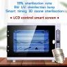 Ultrafiolett sterilisator - desinfeksjonsmaskin - LCD smartskjerm