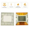 Solcelle LED-reflektor - veilys- varsellampe - aluminium