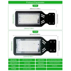 LED straatlantaarn - IP65 waterdicht - 50W - 100W - 220VStraatverlichting