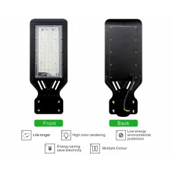 LED gadelampe - IP65 vandtæt - 50W - 100W - 220V