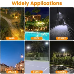 Lampa uliczna LED - wodoodporność IP65 - 50W - 100W - 220VUlica