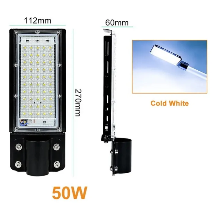 Lampa uliczna LED - wodoodporność IP65 - 50W - 100W - 220VUlica