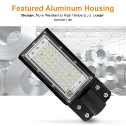 Lampa uliczna LED - wodoodporność IP65 - 50W - 100W - 220VUlica