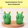 Popping eye - grøn orm - squeeze legetøj - afstressende legetøj