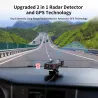 388T DSP - 2 i 1 laserradardetektor - GPS - röstlarm