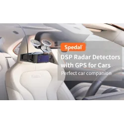 388T DSP - laserowy wykrywacz radarów 2 w 1 - GPS - alarm głosowyDetektor radaru