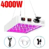 LED växtodlingslampa - fullt spektrum - vattentät - 4000W - 5000W