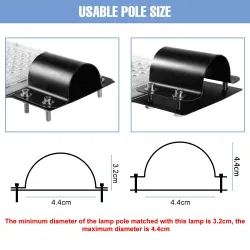 Réflecteur LED - lampadaire - étanche IP65 - 50W - 100W