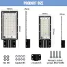 LED-heijastin - katuvalaisin - IP65 vedenpitävä - 50W - 100W