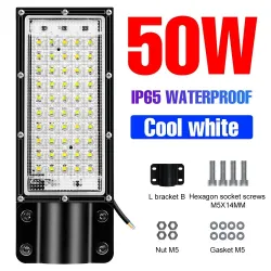 Reflektor LED - lampa uliczna - wodoodporność IP65 - 50W - 100WUlica