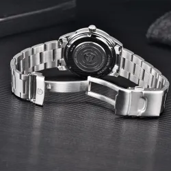 PAGANI DESIGN - sports quartz ur - safirglas - rustfrit stål - 100 M vandtæt