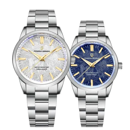 PAGANI DESIGN - sports quartz ur - safirglas - rustfrit stål - 100 M vandtæt