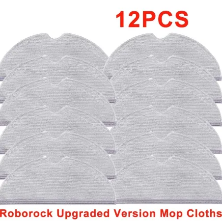 Moppdukar - för XiaoMi Roborock S5 Max S6 dammsugarrobot - uppgraderad version
