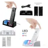Wii Controller dubbel USB-laddare med 2x 2800mAh batterier