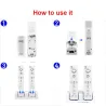 Wii Controller dubbel USB-laddare med 2x 2800mAh batterier