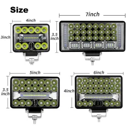 Barre lumineuse LED - phare de travail - phare - pour voiture / camion / bateau / tracteur / 4x4 ATV