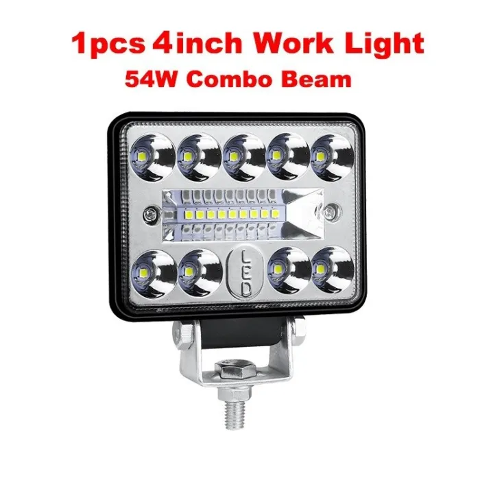 Barre lumineuse LED - phare de travail - phare - pour voiture / camion / bateau / tracteur / 4x4 ATV