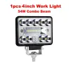 Barre lumineuse LED - phare de travail - phare - pour voiture / camion / bateau / tracteur / 4x4 ATV