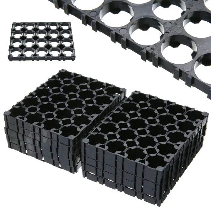 18650 cell battery spacer - plastic separator - 10 piecesBattery
