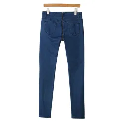 Skinny stretch jeans - with back zipperPants
